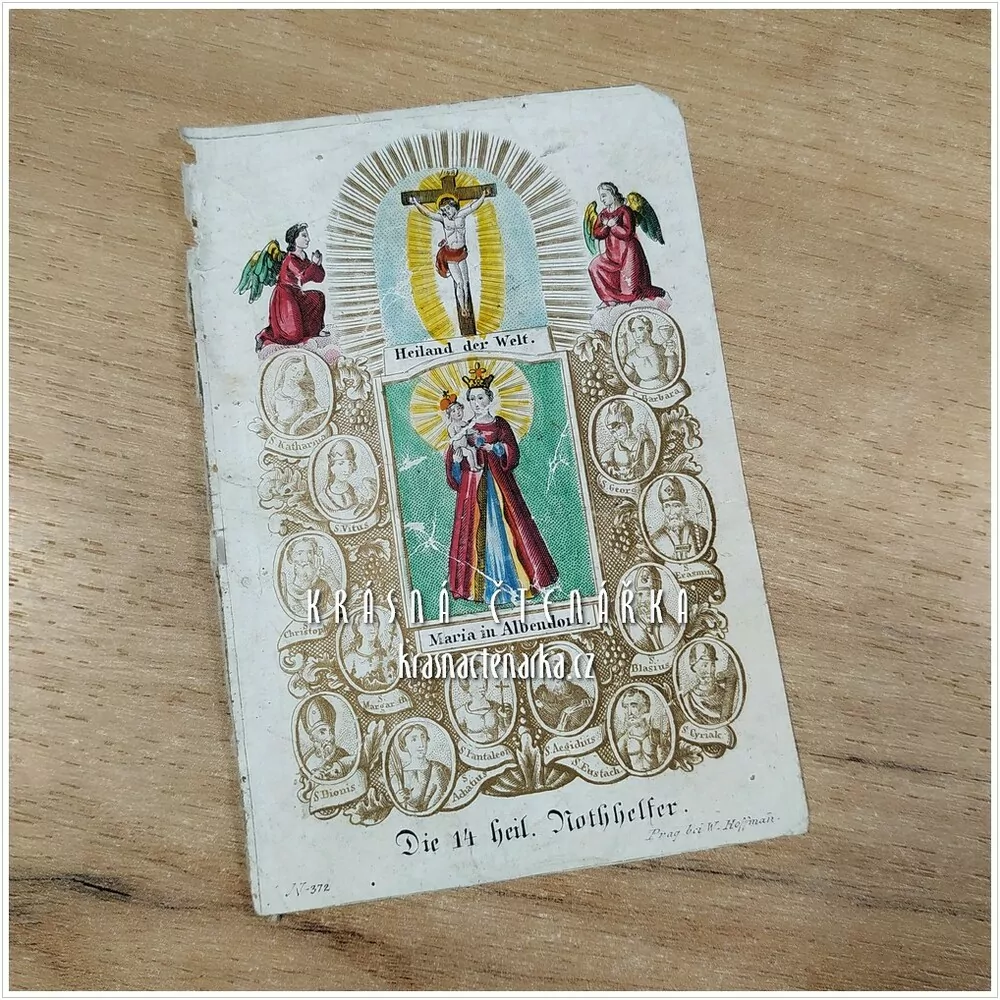 Náboženská ilustrace MARIA IN ALBENDORF