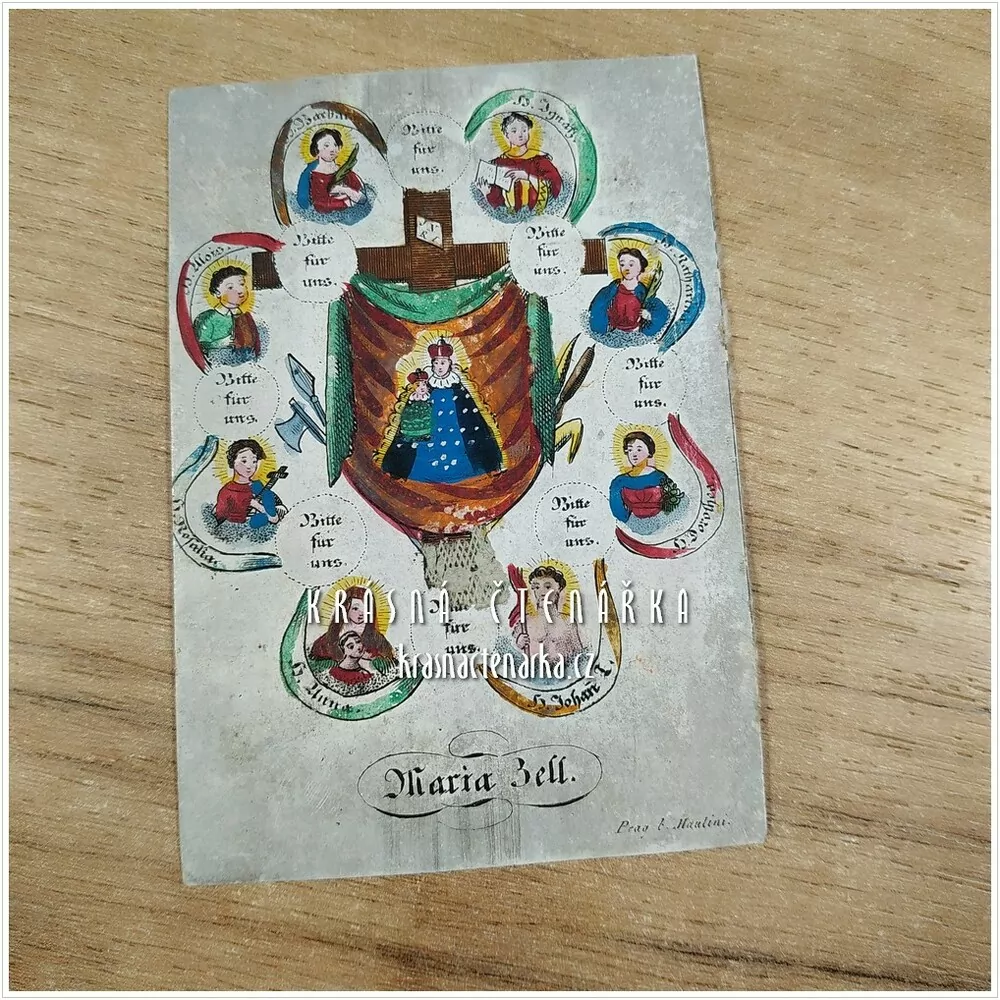 Náboženská ilustrace MARIA