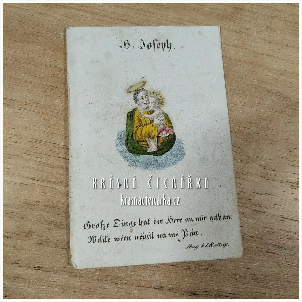 Náboženská ilustrace H. JOSEPH