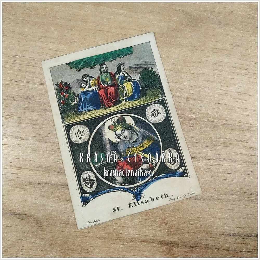Náboženská ilustrace ST. ELISABETH