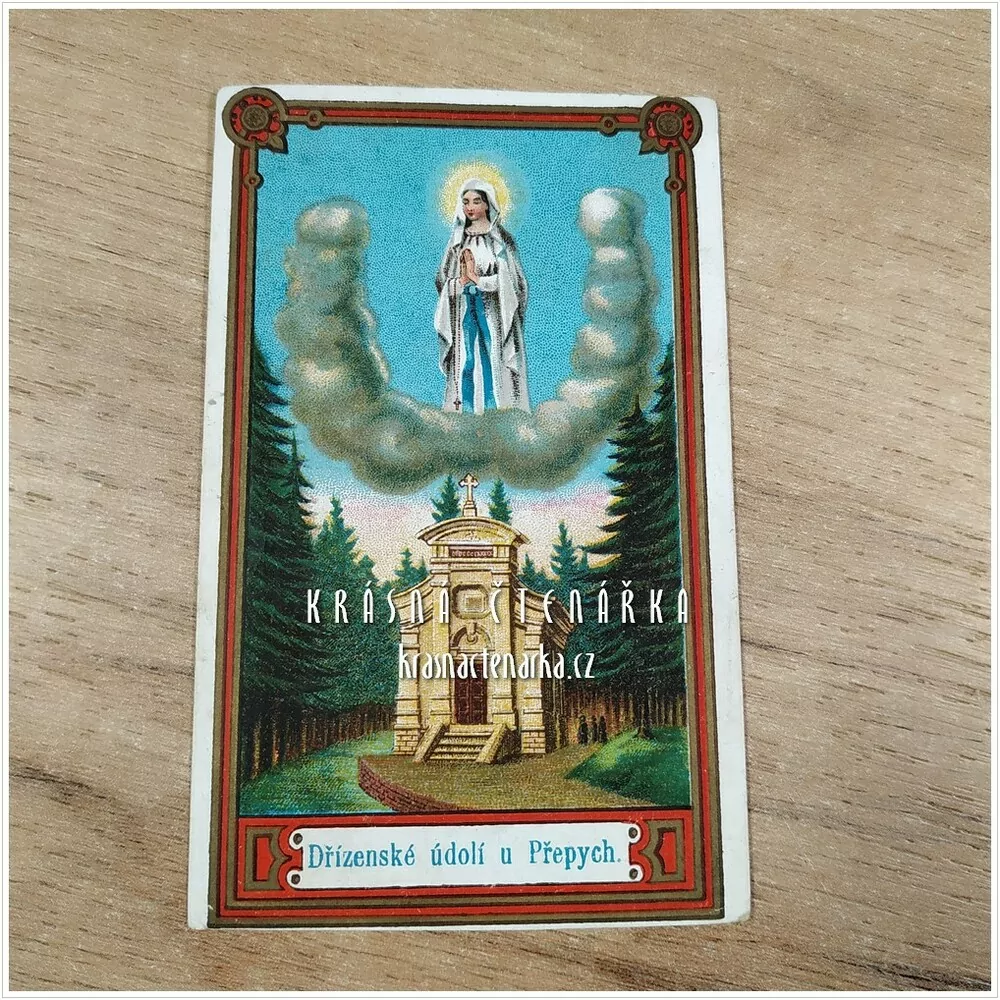 Náboženská ilustrace DŘÍZENSKÉ ÚDOLÍ U PŘEPYCH