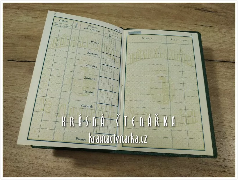 VKLADNÍ KNÍŽKA Občanské záložny, Zlonice