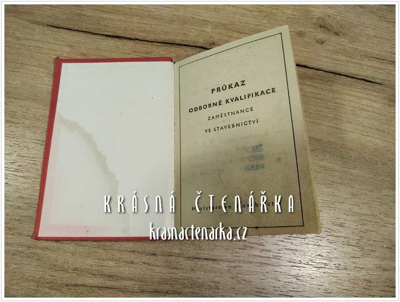PRŮKAZ ODBORNÉ KVALIFIKACE zaměstnance ve stavebnictví