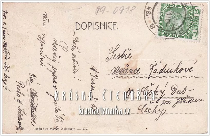 PRAHA, Pohled na Hradčany