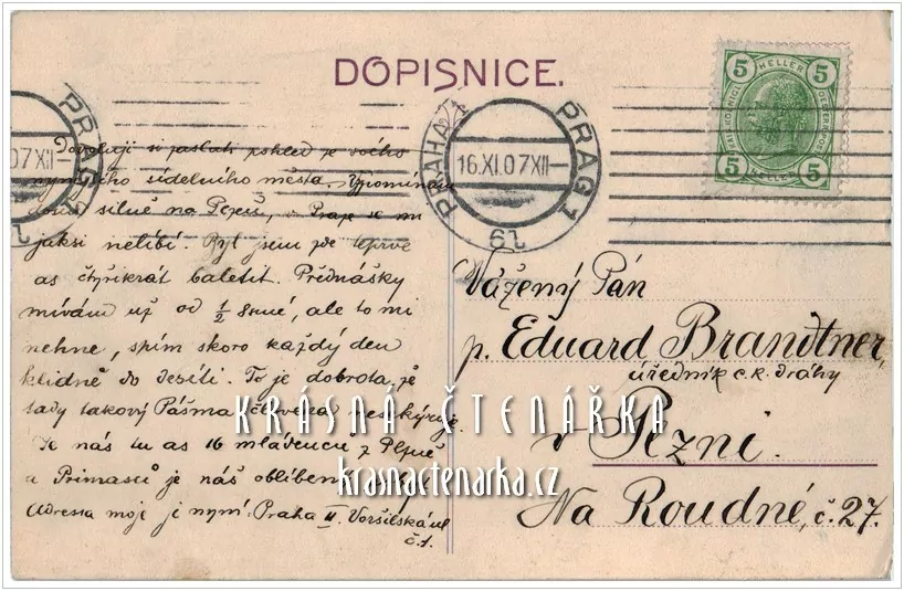 PRAHA, Pohled na Radnické schody