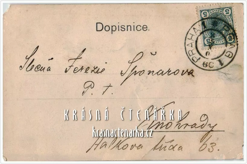 PRAHA, Jungmannovo náměstí a pomník Josefa Jungmanna