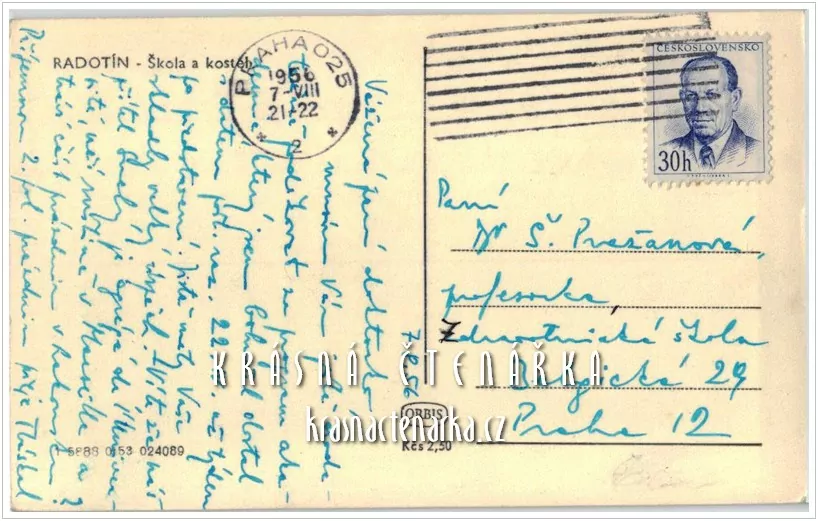 PRAHA Radotín, Škola s kostelem