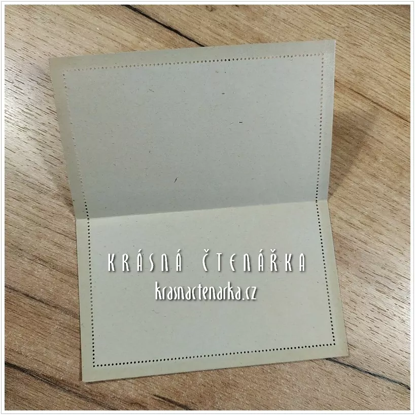 DOPISNICE Zálepka s vytištěnou poštovní známkou