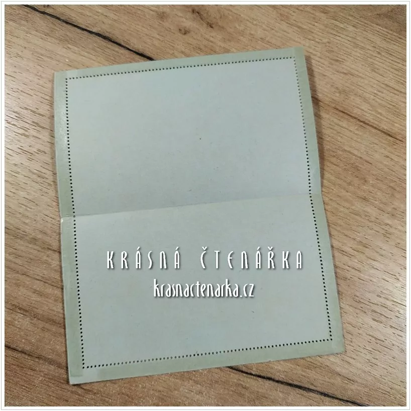 DOPISNICE Zálepka s vytištěnou poštovní známkou