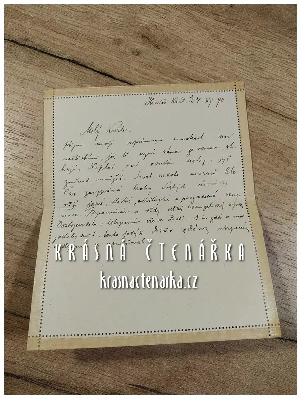 DOPISNICE Zálepka s vytištěnou poštovní známkou