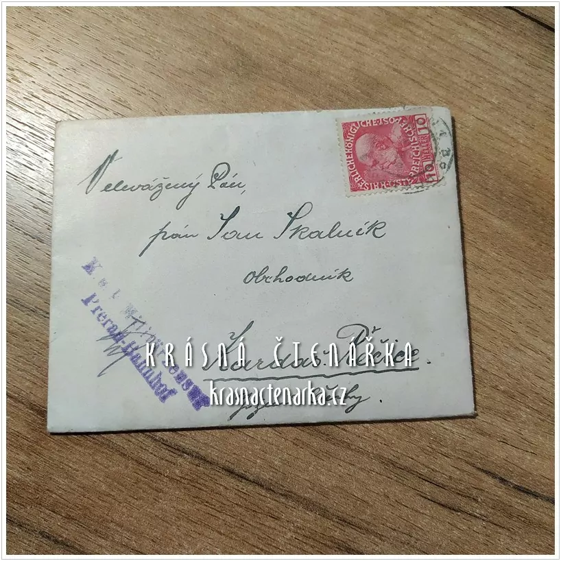 OBÁLKA či DOPISNICE z roku 1916 i s dopisem