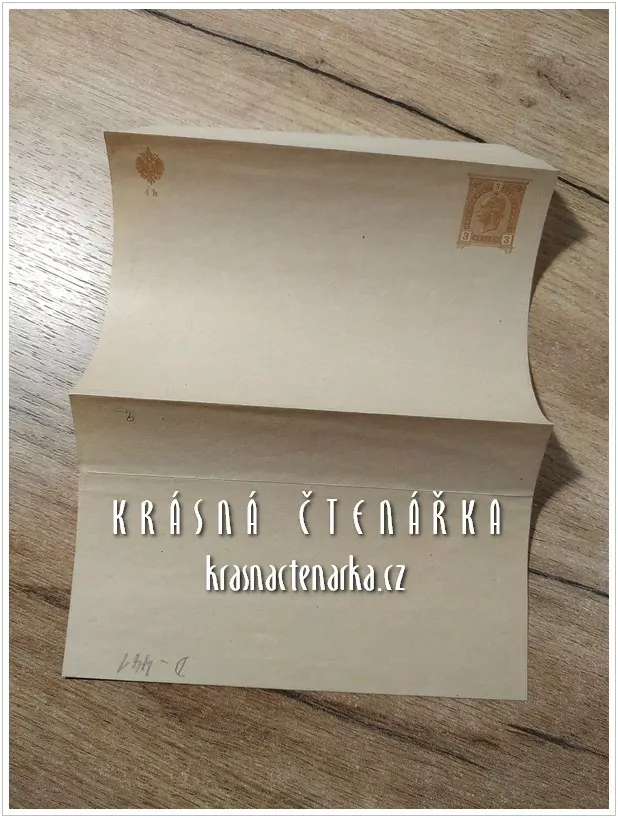 OBÁLKA či DOPISNICE s vytištěnou známkou