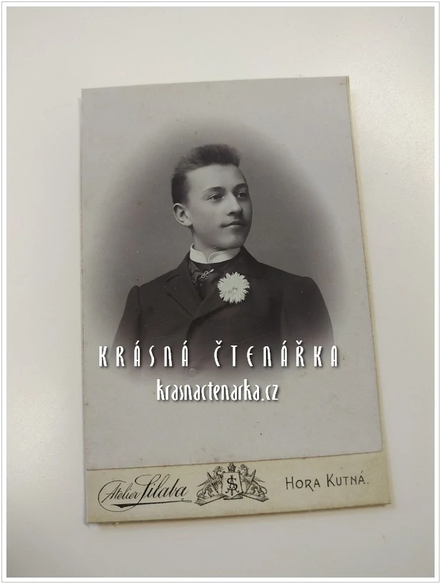 Fotografická vizitka: DŽENTLMEN (Atelier Silaba, Kutná Hora)