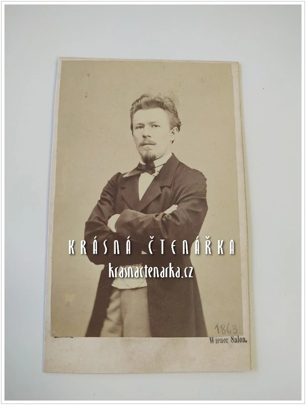 Fotografická vizitka: DŽENTLMEN (Atelier Wiener Salon, Praha)