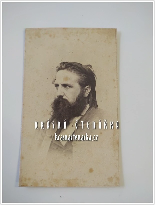 Fotografická vizitka: DŽENTLMEN (Atelier A. Berka, Praha)