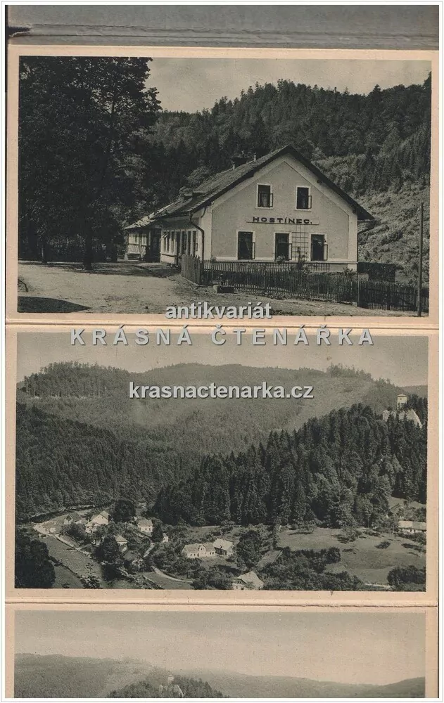 LITICE NAD ORLICÍ (soubor 10 ks pohlednic)