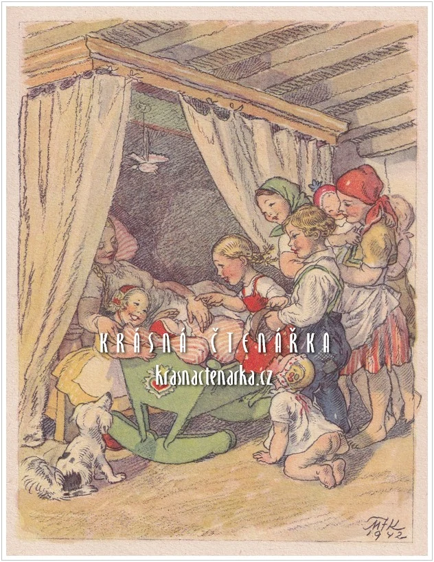 PO DOBRÉM, Deset příběhů s obrázky Marie Fischerové-Kvěchové (Naumanová-Hovorková Marie)