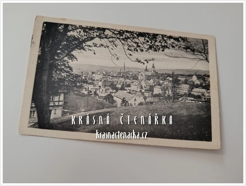 LIBEREC, Střed města a pohled na evangelický kostel