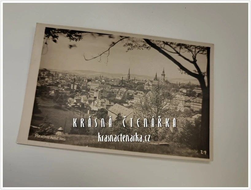 LIBEREC, Střed města a pohled na evangelický kostel