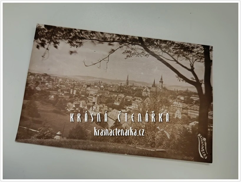 LIBEREC, Střed města a pohled na evangelický kostel