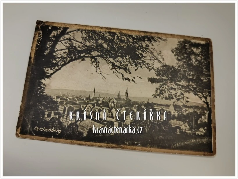 LIBEREC, Střed města a pohled na evangelický kostel