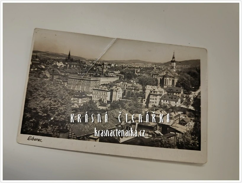 LIBEREC, Střed města a pohled na evangelický kostel