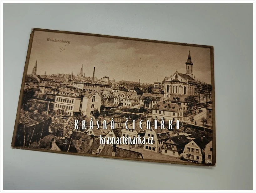 LIBEREC, Střed města a pohled na evangelický kostel