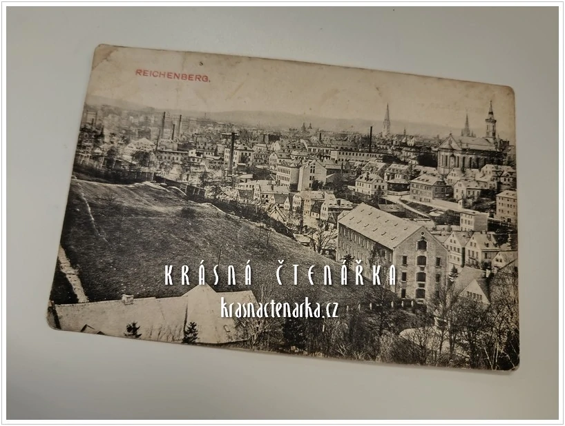 LIBEREC, Střed města a pohled na evangelický kostel