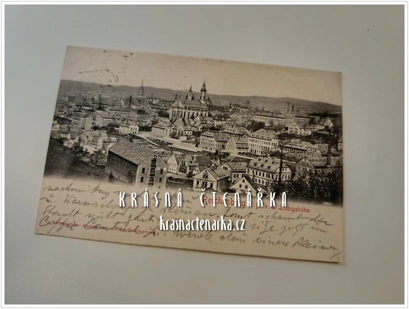 LIBEREC, Střed města a pohled na evangelický kostel