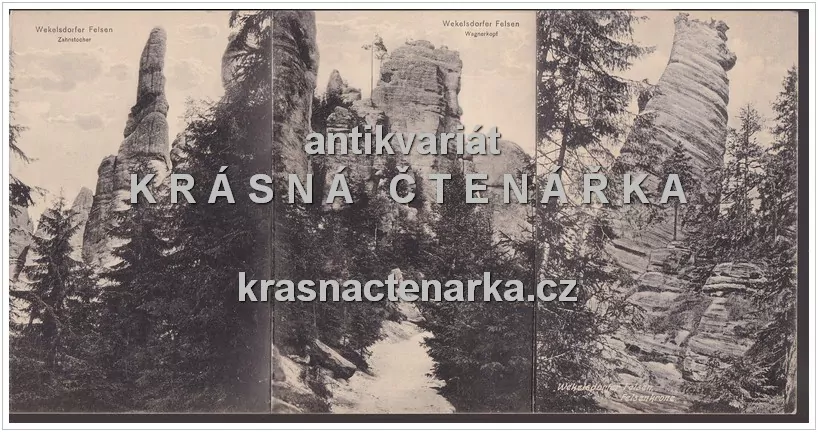 ADRŠPAŠSKÉ SKÁLY (soubor 12 ks pohlednic)