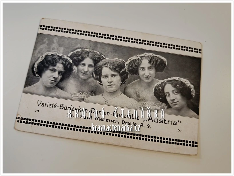 VARIETÉ - BURLESKEN - DAMEN - ENSEMBLE "AUSTRIA" (Burlesky)