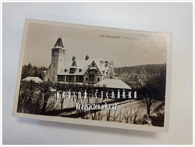 LIBEREC, Lidové sady (Volksgarten) v zimě