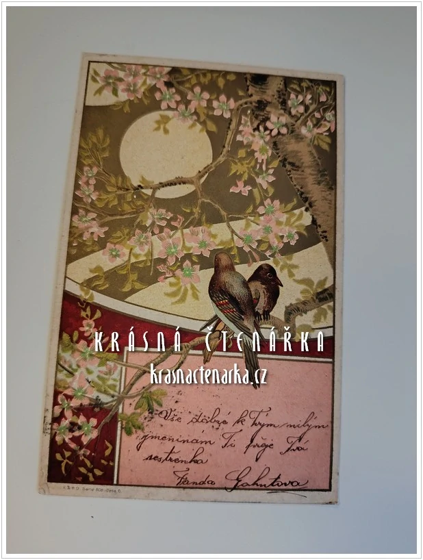 BLAHOPŘÁNÍ květinové s ptáčky