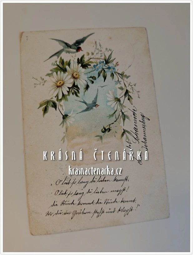 BLAHOPŘÁNÍ květinové, KOPRETINY a vlaštovka