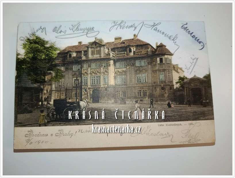 PRAHA, faustův dům, kdysi Ústav hluchoněmých