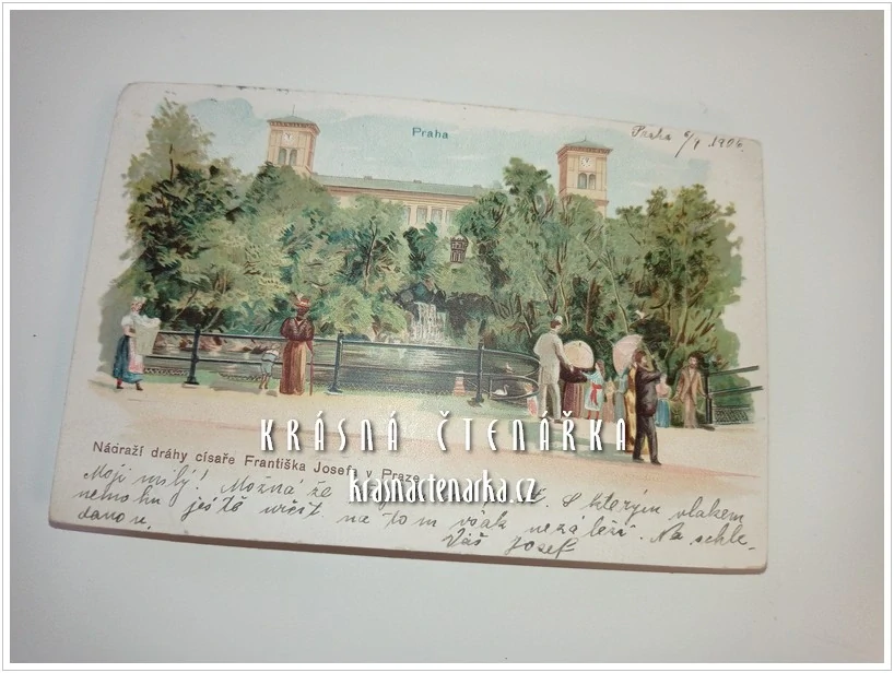 PRAHA, Nádraží dráhy Františka Josefa