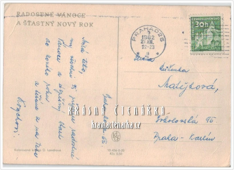 Novoroční DĚTSKÝ MOTIV (il. Landrová Divica)