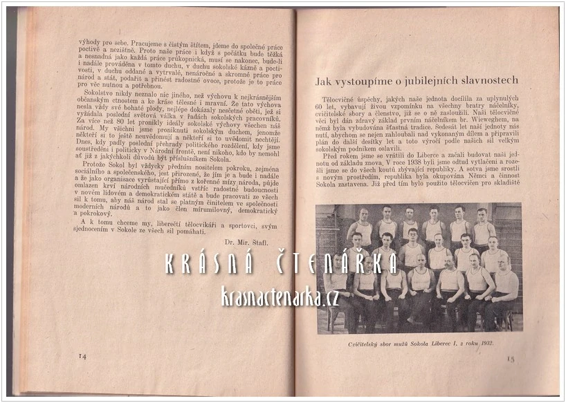 NÁRODOPISNÉ DNY V LIBERCI 14. - 18. SRPEN 1946