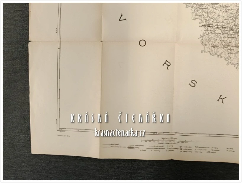 Mapa: BROD NAD LESY a SVATÁ KATEŘINA  a okolí (Jaroslav Bursík / Jan Srp)