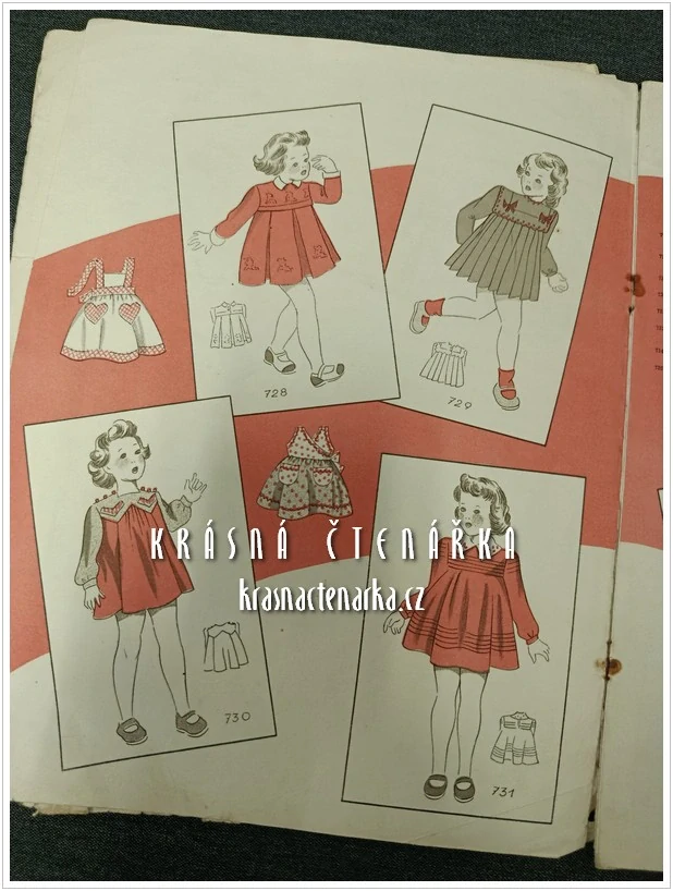 DĚTSKÁ MÓDA Zima 1948, Vydavatel Karel Berner, módní časopisy
