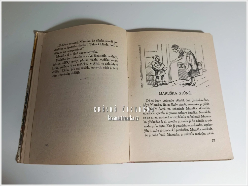 MARUŠKA A JEJÍ ZLATOVLÁSKA (Tesařová Ludmila, il. Salač Ludvík Alois)