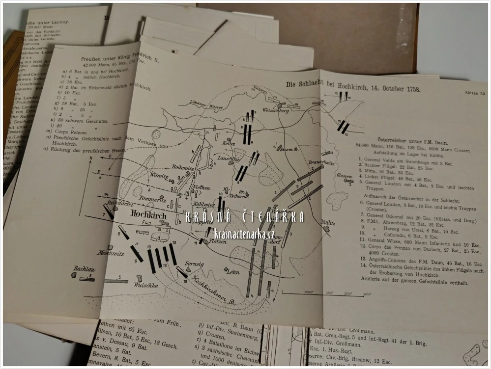 LEITFADEN DER ALLGEMEINEN KRIEGGESCHICHTE - SKIZZEN | Průvodce válečnými dějinami, mapové přílohy