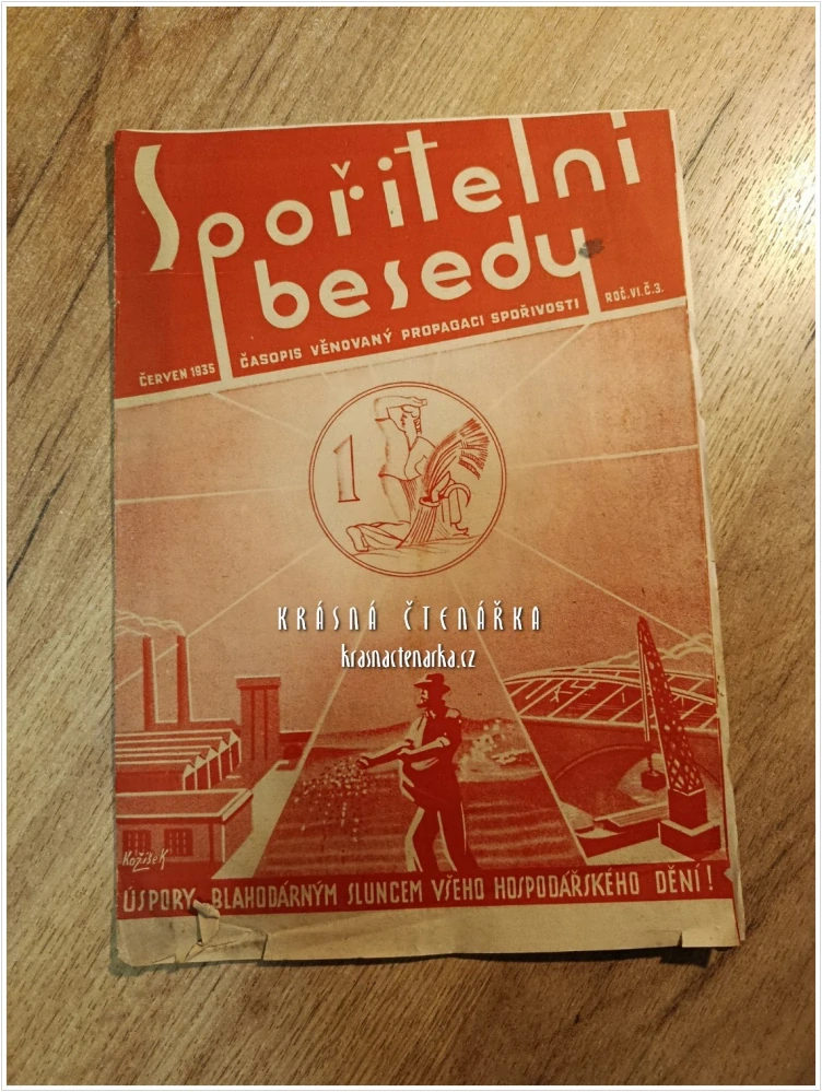 SPOŘITELNÍ BESEDY 1935/3 | Časopis věnovaný propagaci spořivosti