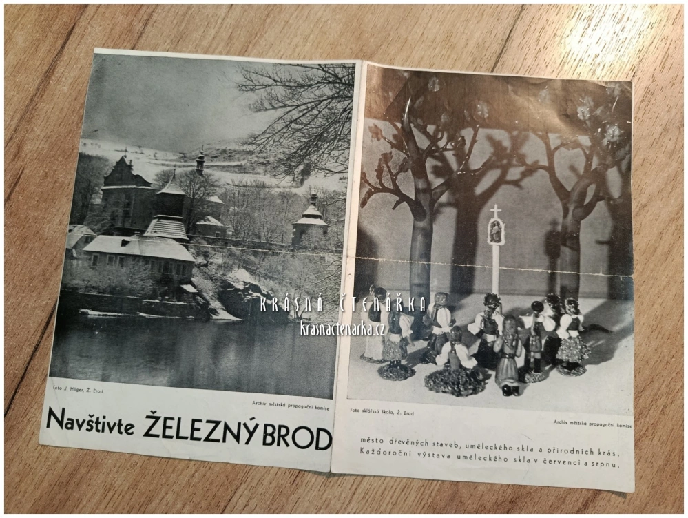 ŽELEZNÝ BROD | Titulní foto: Fotoatelirét Josef Hilger | Turistický leták