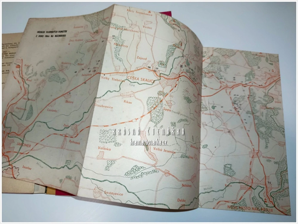1866: NÁCHOD - ČESKÁ SKALICE - JOSEFOV | K 100. výročí prusko-rakouské války s přílohami a mapou | Regionální publikace