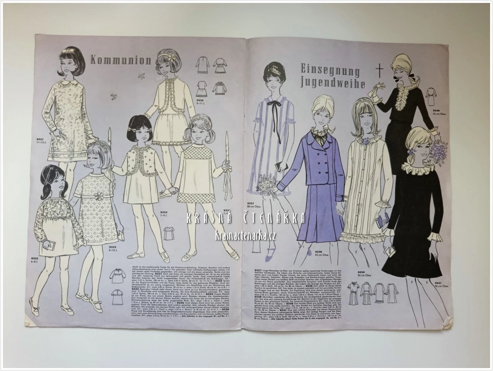 MODE UND SCHNITT Heft 093/1967 | Módní časopis s krejčovskými střihy z NDR