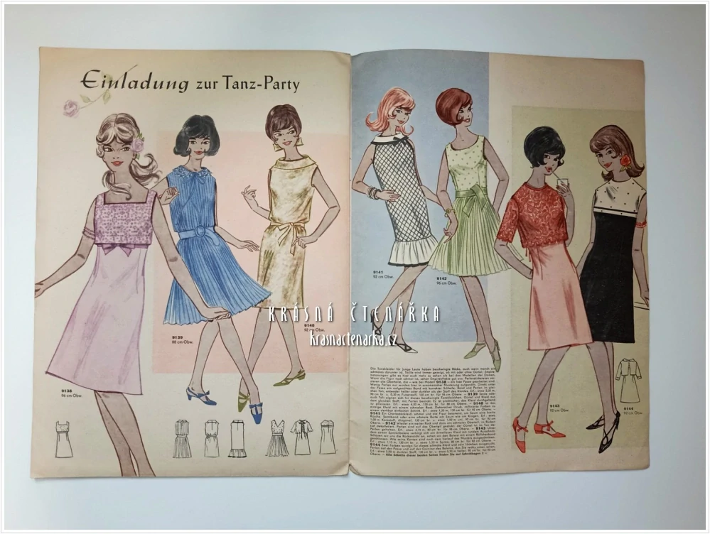 MODE UND SCHNITT Heft 091/1966 | Módní časopis s krejčovskými střihy z NDR