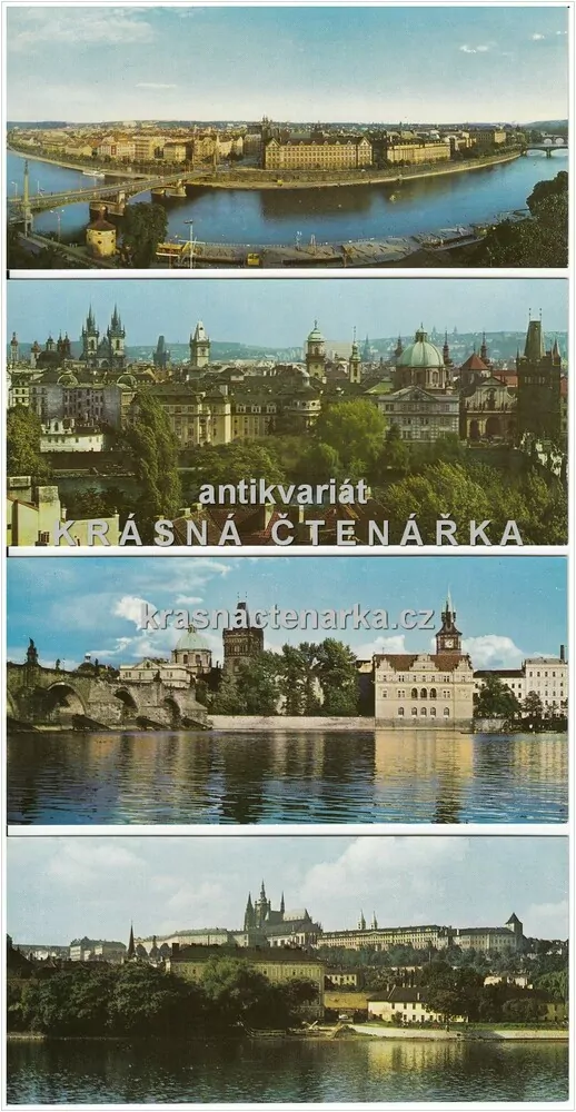 PRAHA (7 ks pohlednic)