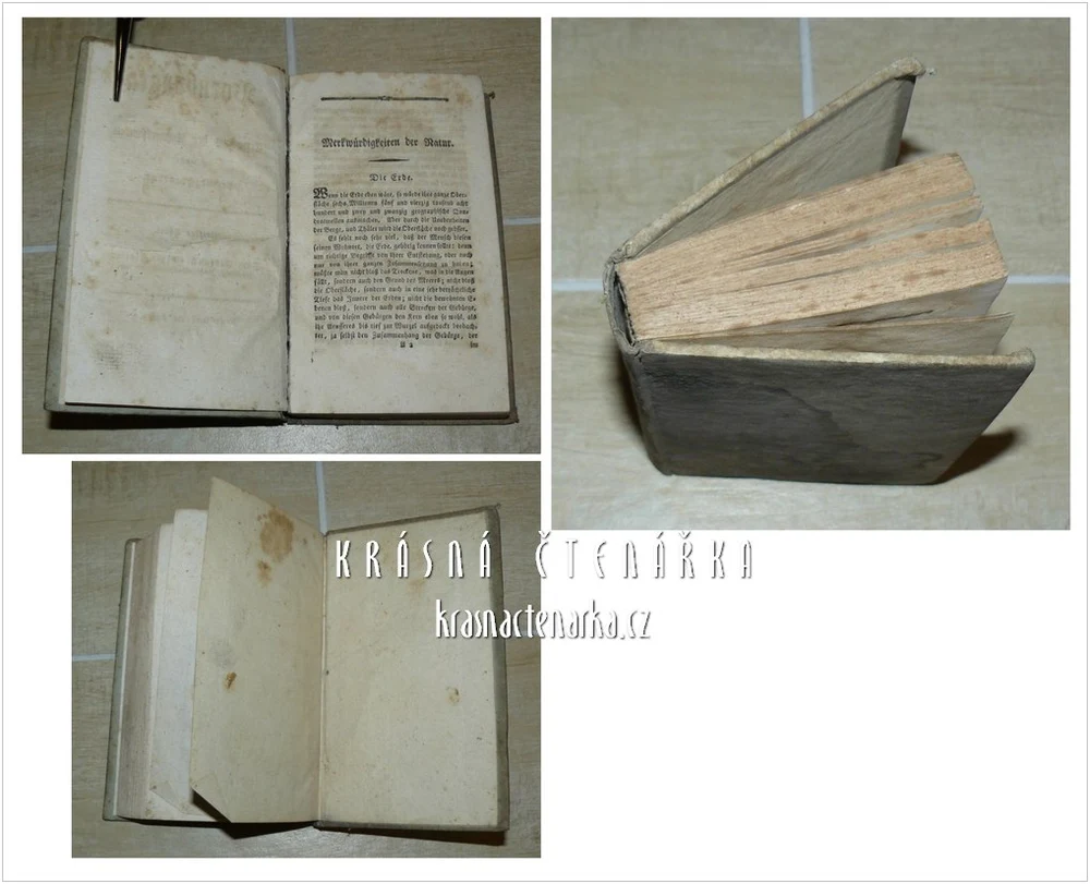 VORÜBUNGEN ZUR ERWECKUNG DER AUFMERKSAMKEIT UND NACHDENKEN, III. - IV. Theil, vydáno 1794
