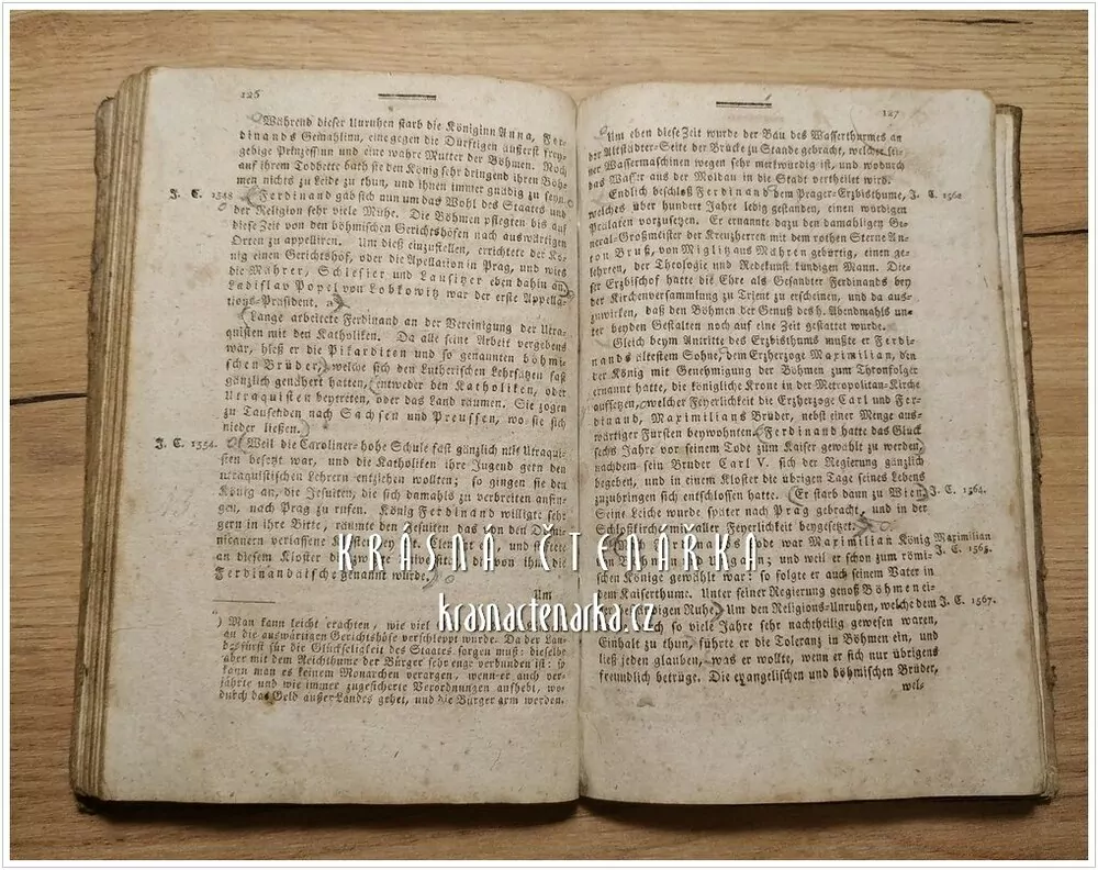 GESCHICHTE DES KÖNIGREICHS BOHEIM ZUM GEBRAUCHE DER STUDIERENDEN JUGEND IN DEN K. K. STAATEN, vydáno 1812